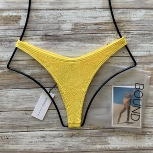 BOUND by Bond-Eye The Sinner Yellow Bikini Bottom